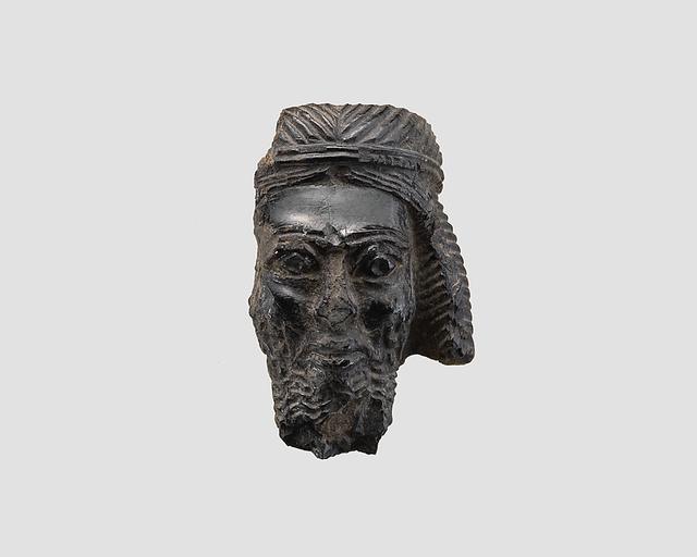 Head of a male figure
