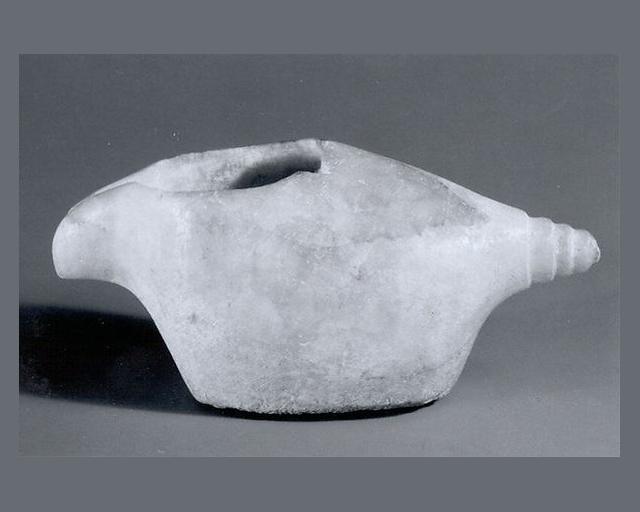 صحن بمصبّ بشكل صدفة