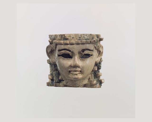 Head of a male or female figure